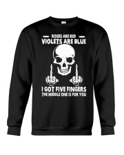 Finger Funny Crewneck Sweatshirt tile