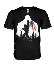 Tshirt Monkey Rock V-Neck T-Shirt tile