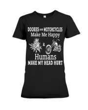 Doobies And Motorcycles Premium Fit Ladies Tee tile