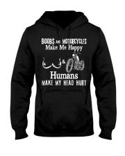 Boobs And Motorcycles Hooded Sweatshirt tile
