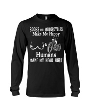 Boobs And Motorcycles Long Sleeve Tee tile