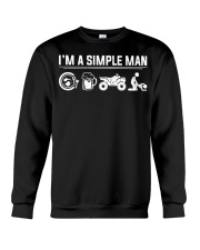 ATV Racing I'm A Simple Man Crewneck Sweatshirt tile