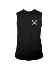 Real Man Hunt Deer Drink Beer Sleeveless Tee tile