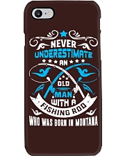 Old Man Fishing Phone Case tile