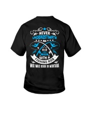 Old Man Fishing Youth T-Shirt tile