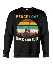 Tshirt Peace Love Rock And Roll Crewneck Sweatshirt tile