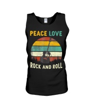 Tshirt Peace Love Rock And Roll Unisex Tank tile