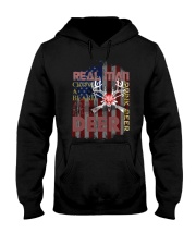 Real Man Hunting Deer Hooded Sweatshirt tile