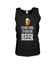 Beer Only Unisex Tank tile
