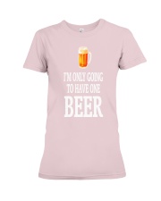 Beer Only Premium Fit Ladies Tee tile
