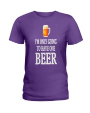 Beer Only Ladies T-Shirt tile