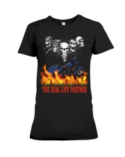 The Real Life Partner Premium Fit Ladies Tee tile