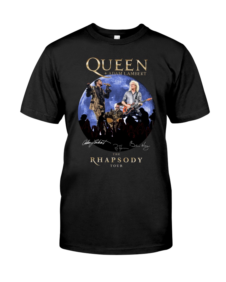 Queen and Adam Lambert 2020 The Rhapsody Tour Classic T-Shirt