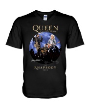 Queen and Adam Lambert 2020 The Rhapsody Tour V-Neck T-Shirt thumbnail