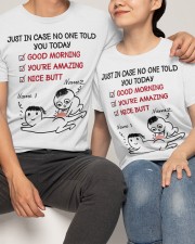 Personalized Couple Valentine Shirts Classic T-Shirt apparel-classic-tshirt-lifestyle-front-121