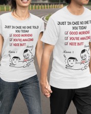 Personalized Couple Valentine Shirts Classic T-Shirt apparel-classic-tshirt-lifestyle-front-141