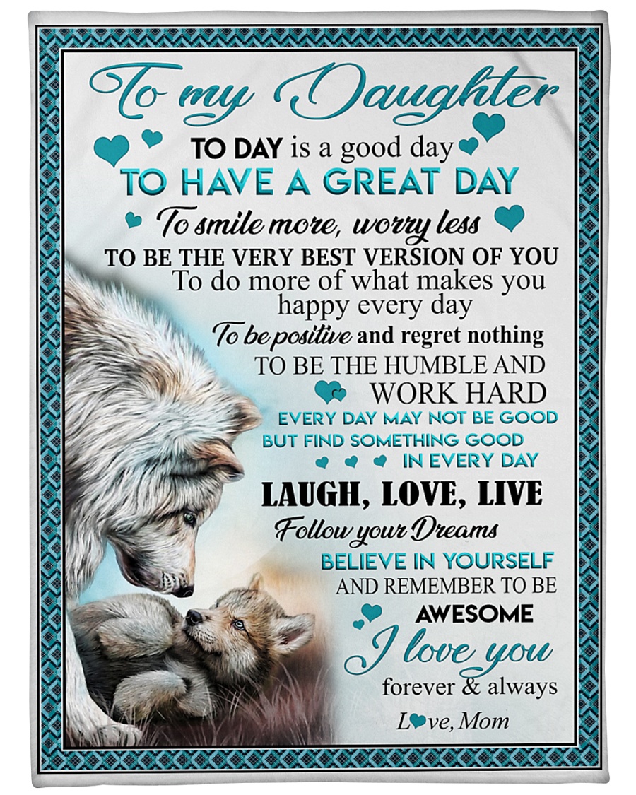 BLANKET I'M ALWAYS WITH YOU Large Fleece Blanket - 60" x 80"