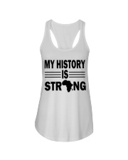 My History Is Strong Ladies Flowy Tank tile
