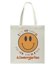 KINDERGARTEN Tote Bag tile