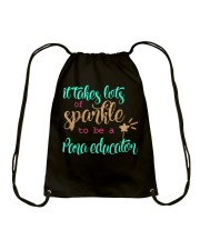 PARA EDUCATOR SPARKLE Drawstring Bag thumbnail