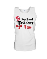 HIGH SCHOOL TEACHER I AM Unisex Tank thumbnail