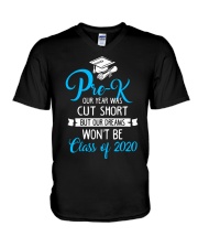 PRE-K CLASS OF 2020 V-Neck T-Shirt tile