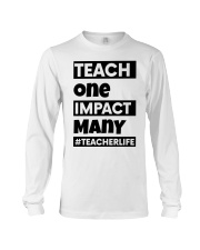 TEACHER LIFE Long Sleeve Tee tile