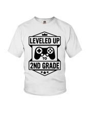 2ND GRADE - LEVELED UP TO Youth T-Shirt front