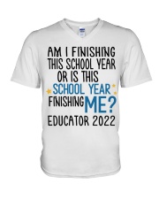 EDUCATOR V-Neck T-Shirt tile
