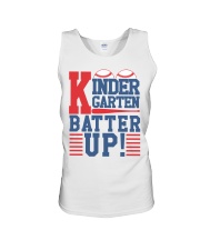 KINDERGARTEN BATTER UP Unisex Tank tile