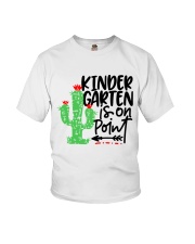 KINDERGARTEN IS ON POINT Youth T-Shirt thumbnail