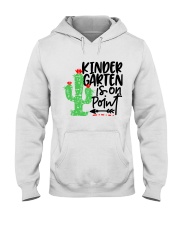 KINDERGARTEN IS ON POINT Hooded Sweatshirt thumbnail
