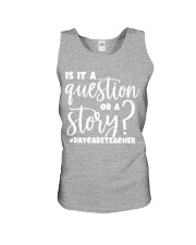 DAYCARE TEACHER Unisex Tank tile