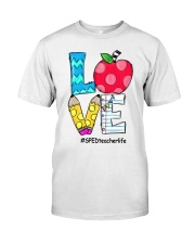 SPED TEACHER Classic T-Shirt front