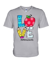 SPED TEACHER V-Neck T-Shirt thumbnail