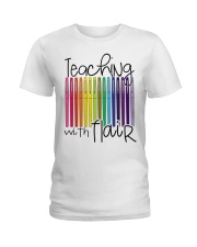 TEACHING WITH FLAIR Ladies T-Shirt thumbnail