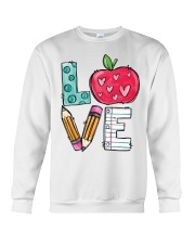 Love Teacher Life Crewneck Sweatshirt tile