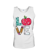 Love Teacher Life Unisex Tank tile