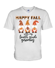 4th Grade V-Neck T-Shirt tile
