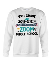 6TH GRADE ZOOMING INTO MIDDLE SCHOOL Crewneck Sweatshirt tile
