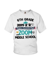 6TH GRADE ZOOMING INTO MIDDLE SCHOOL Youth T-Shirt tile