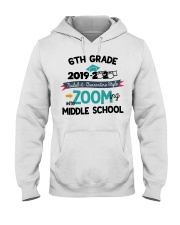 6TH GRADE ZOOMING INTO MIDDLE SCHOOL Hooded Sweatshirt tile