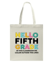 5TH GRADE Tote Bag tile
