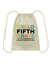5TH GRADE Drawstring Bag tile