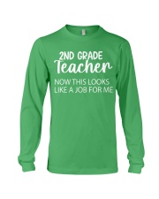 2ND GRADE TEACHER Long Sleeve Tee tile