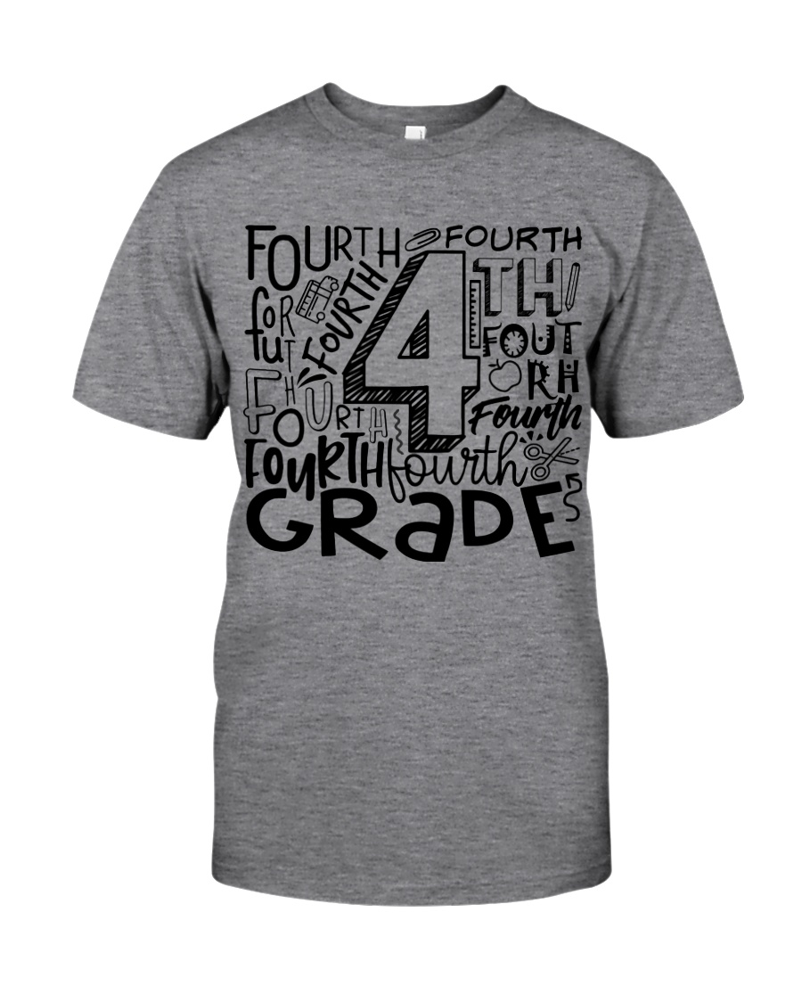 FOURTH GRADE TYPO Classic T-Shirt