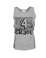 FOURTH GRADE TYPO Unisex Tank thumbnail