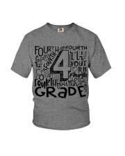 FOURTH GRADE TYPO Youth T-Shirt thumbnail