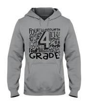 FOURTH GRADE TYPO Hooded Sweatshirt thumbnail