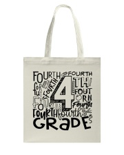 FOURTH GRADE TYPO Tote Bag thumbnail
